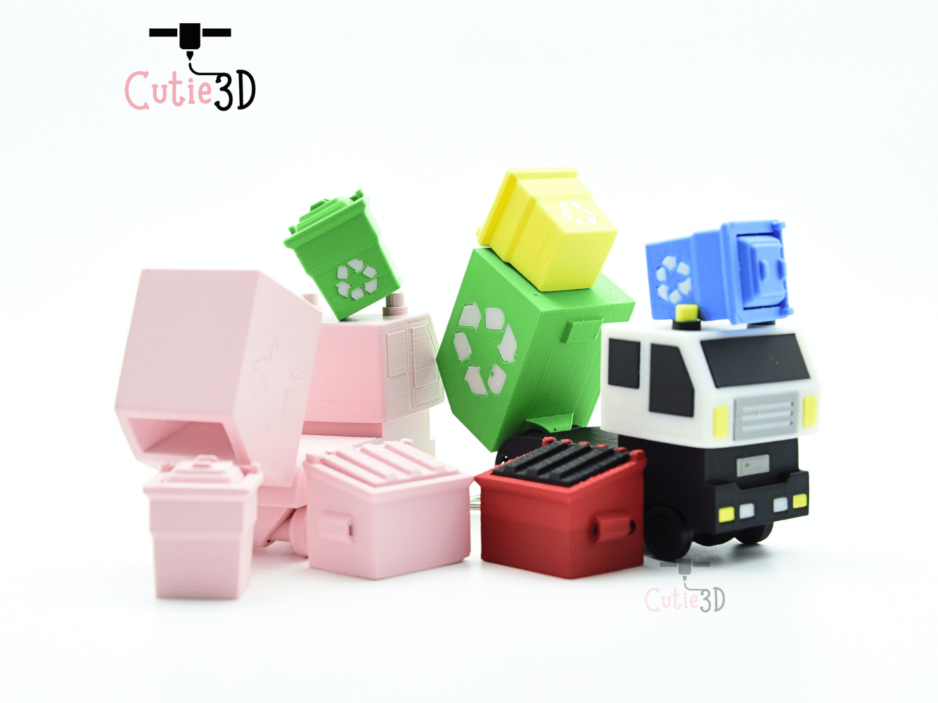 Cutie3D-Garbage Truck Set of Clicker Keychains_08.png