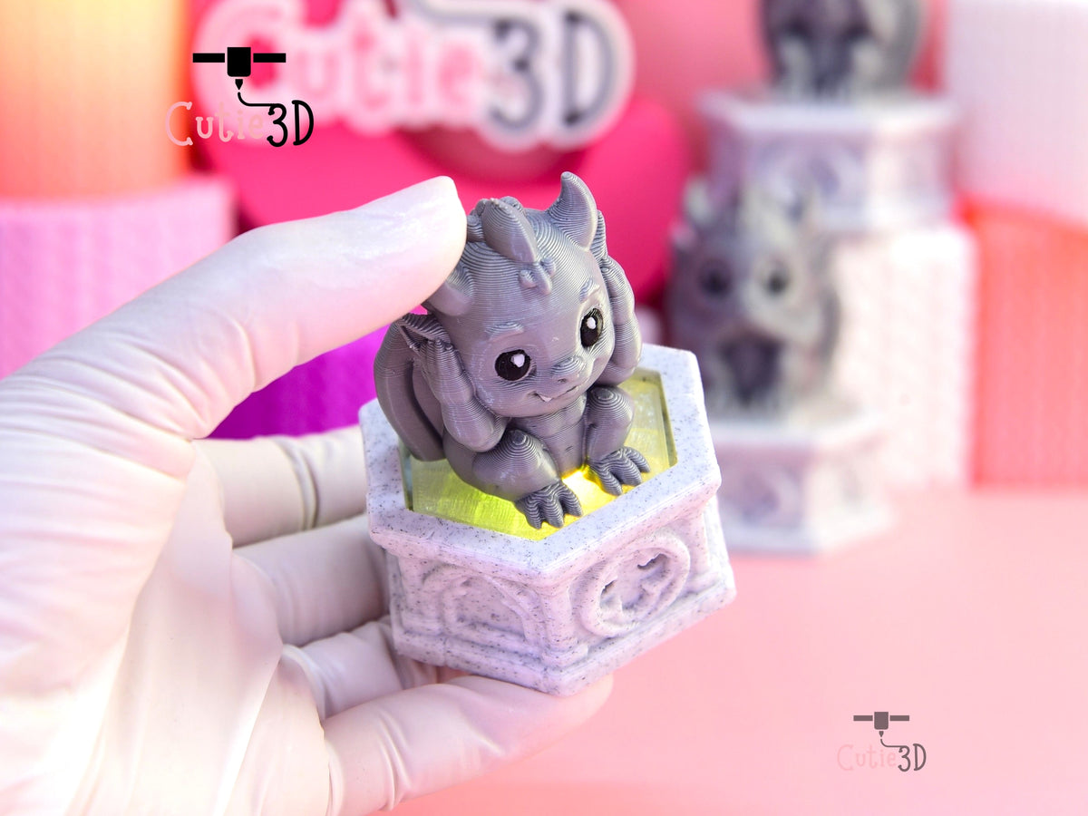 Cutie3D-Baby Gargoyle Trio Fidget Led Clicker Keychain_02.jpg