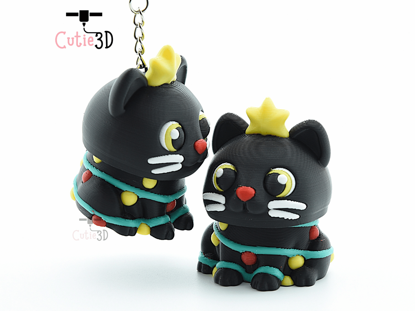 Cutie3D-Christmas Cat Keycap Fidget Clicker Keychain_10.png