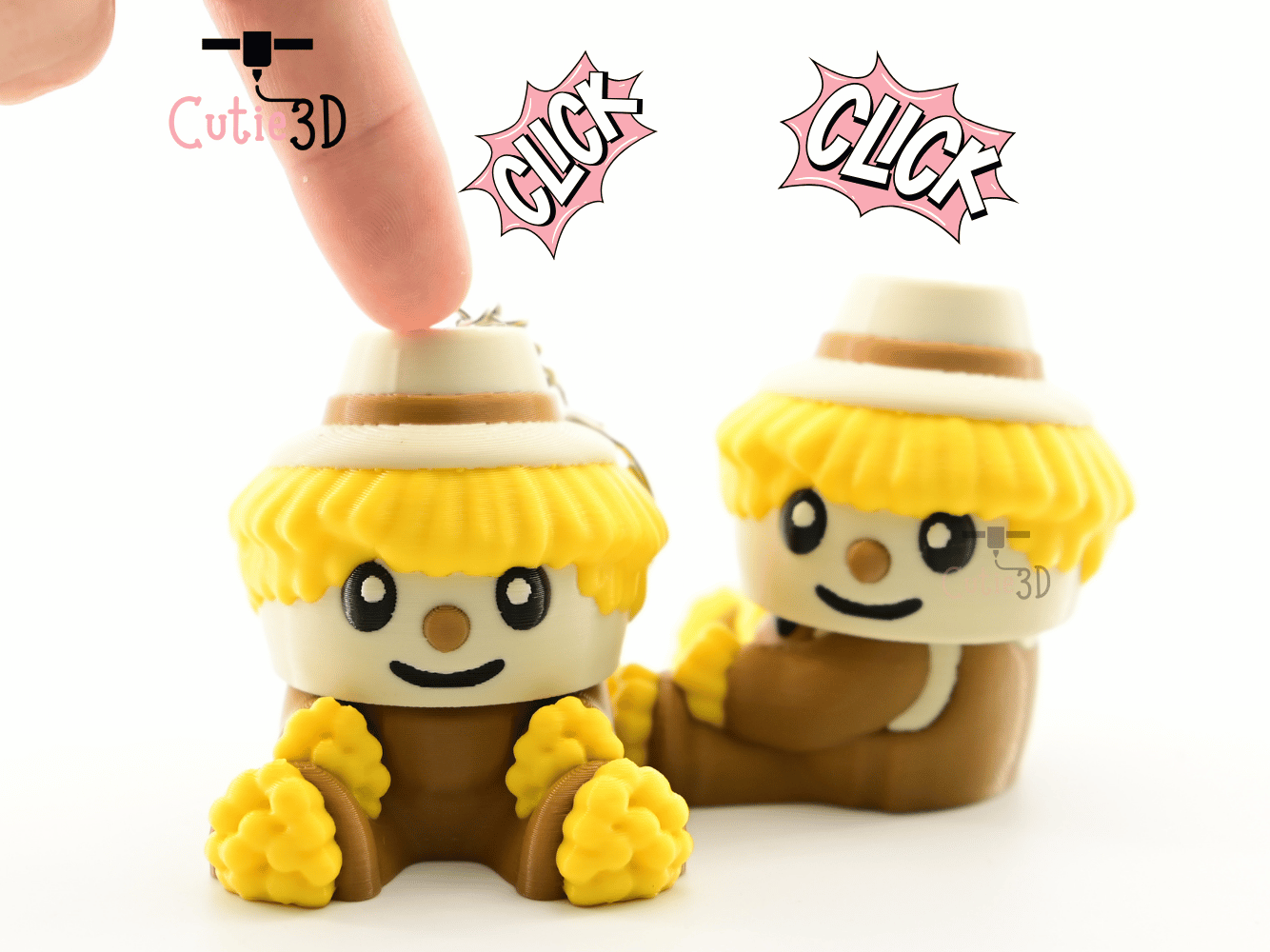 Cutie3D-Autumn Scarecrow Keycap Fidget Clicker Keychain_01.png
