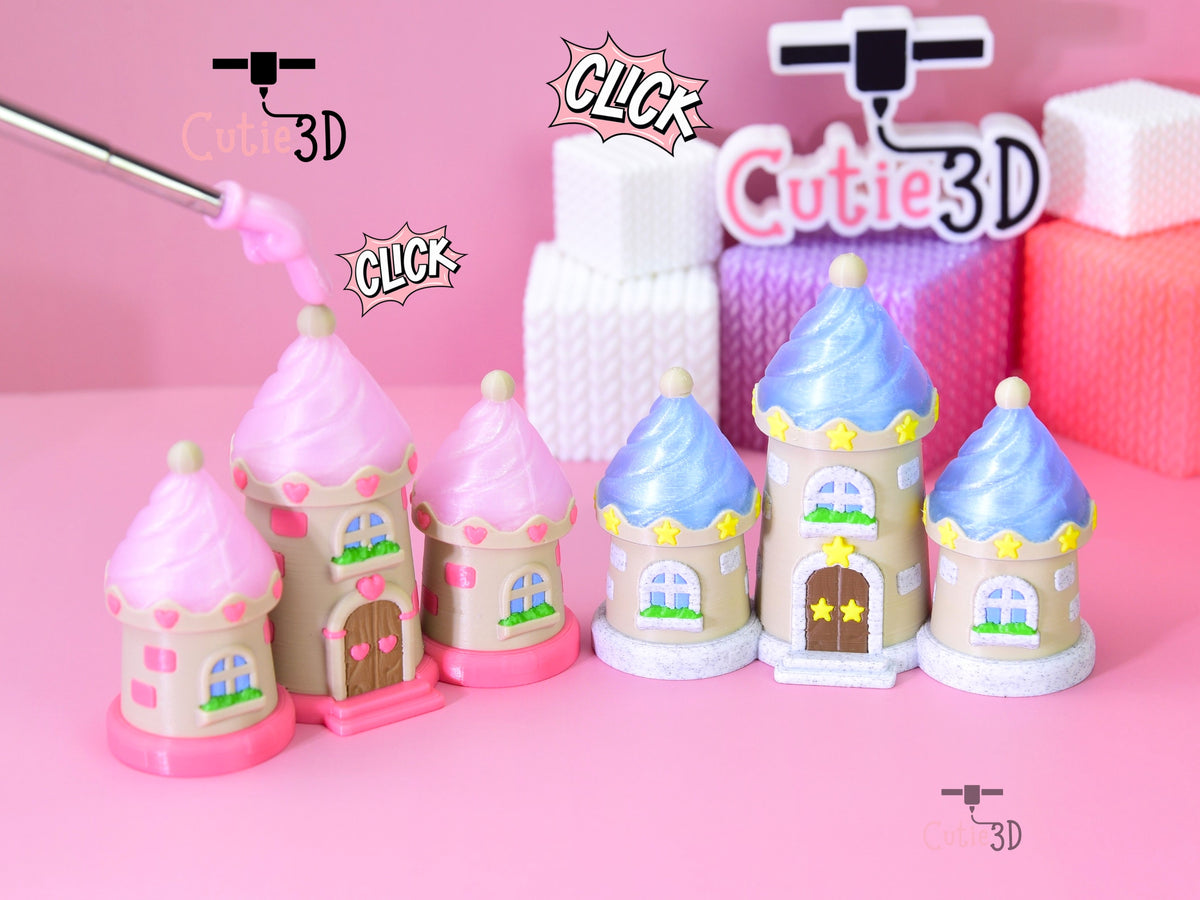 Cutie3D-Fairy Tale Castles Set of Clicker Keychains_01.jpg