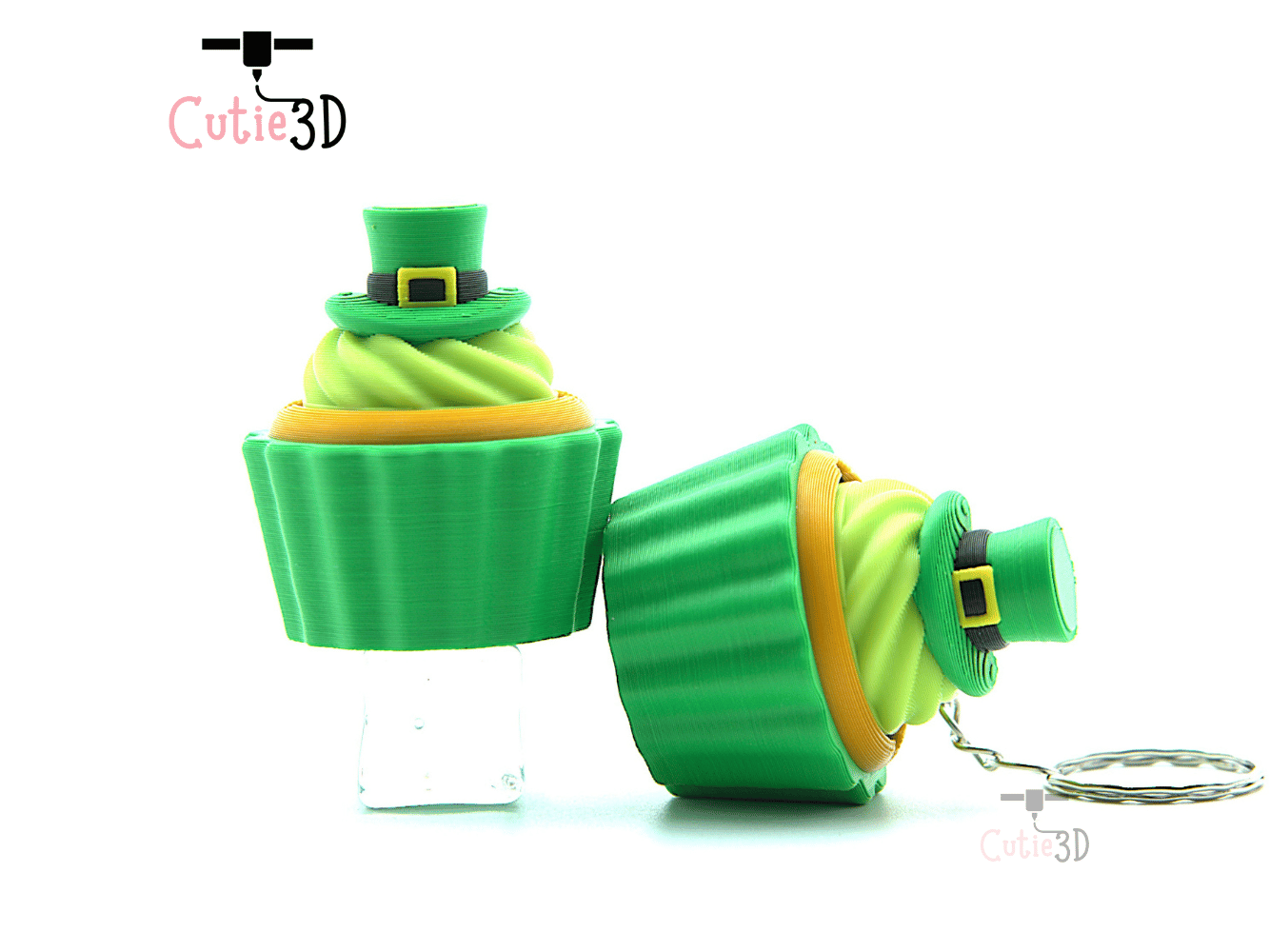 Cutie3D-St Patricks Day Cupcake Fidget Clicker Keychain_09.png