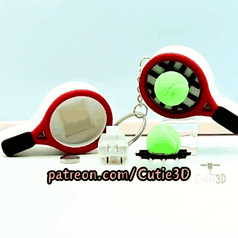Cutie3D-Clicky Tennis Fidget Fidget Clicker Keychain_11.gif