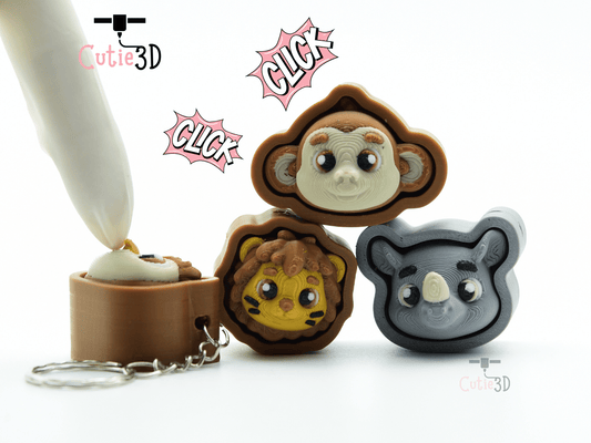 Cutie3D-Jungle Fidget Animals Fidget Clicker Keychain_01.png