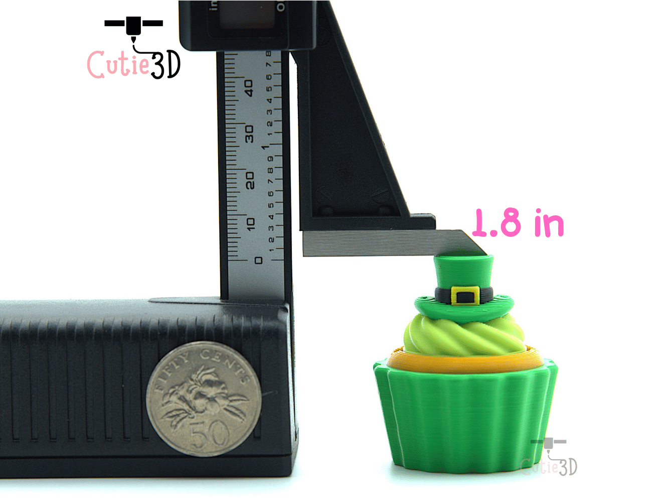 Cutie3D-St Patricks Day Cupcake Fidget Clicker Keychain_04.png