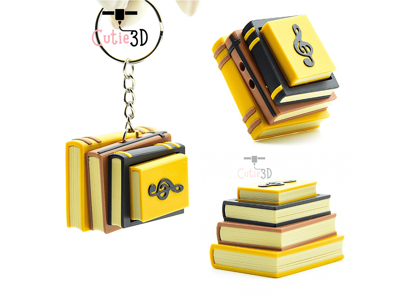 Cutie3D-Playful Stacked Books Set of Clicker Keychains_02.png