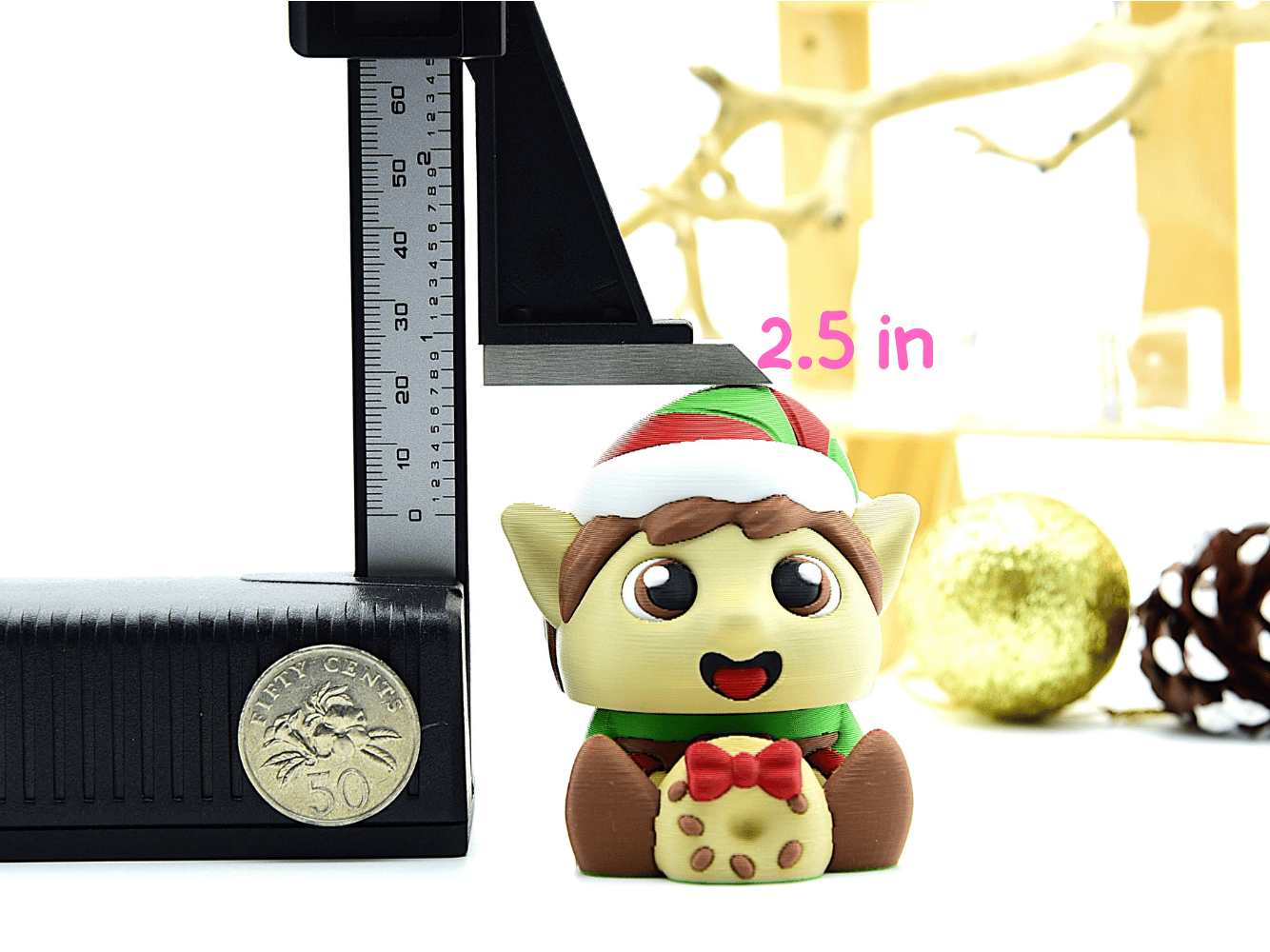 Cutie3D-Christmas Elf Keycap Fidget Clicker Keychain_04.png