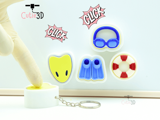 Cutie3D-Playful Swimming Theme Set of Clicker Keychains_01.png