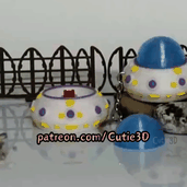 Cutie3D-UFO Light-Up Fidget Led-Clicker Keychain_10.gif