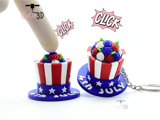 Cutie3D-Patriotic Flower Hat Fidget Clicker Keychain_01.png