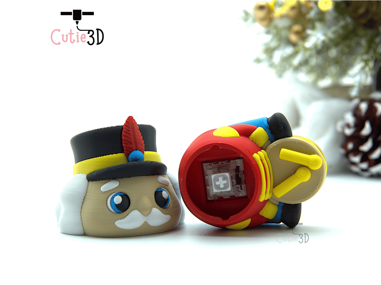 Cutie3D-Christmas Nutcracker Keycap Fidget Clicker Keychain_03.png