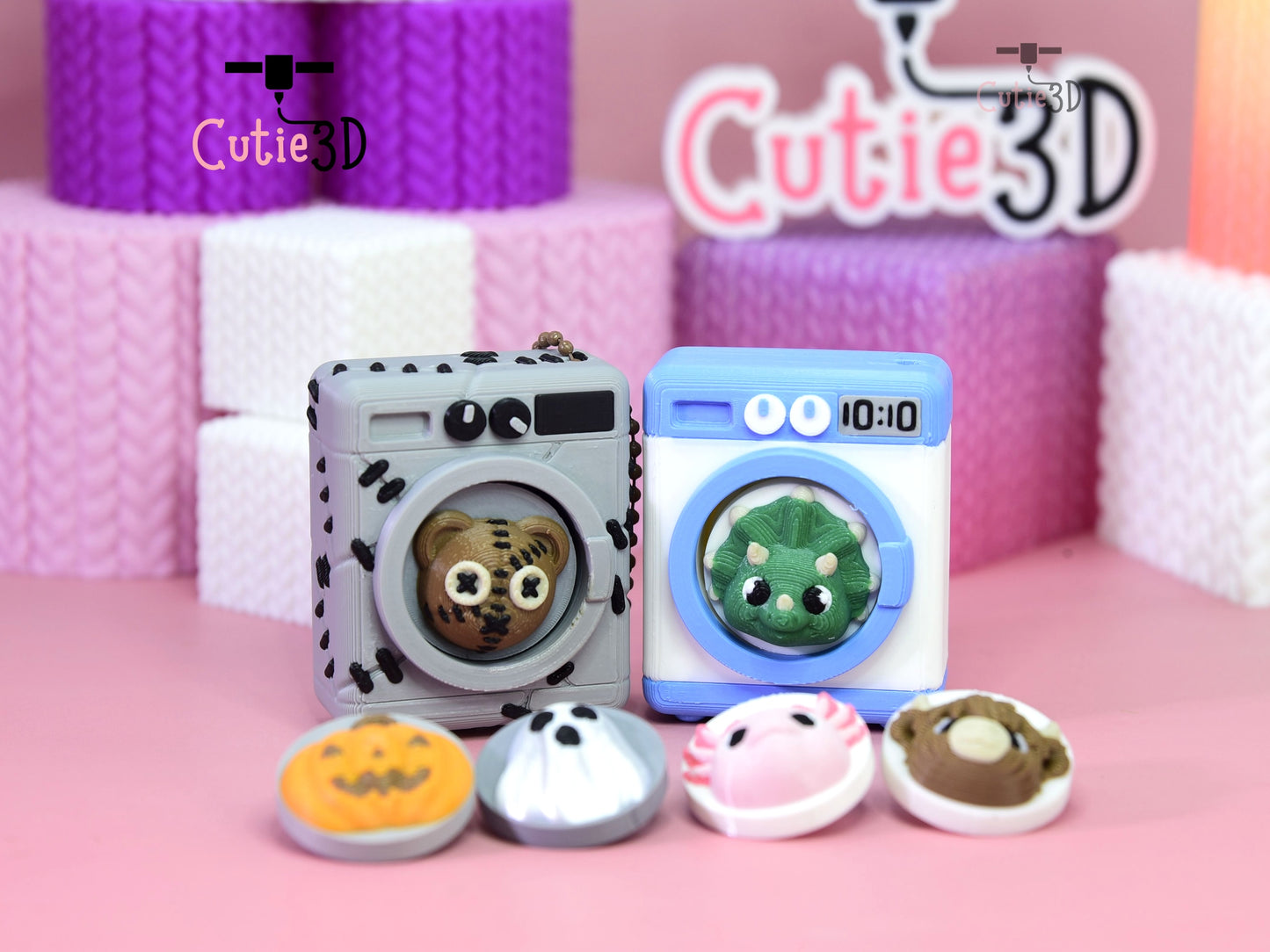Cutie3D-Pet Laundry Spinner Set of Clicker Keychains_03.jpg
