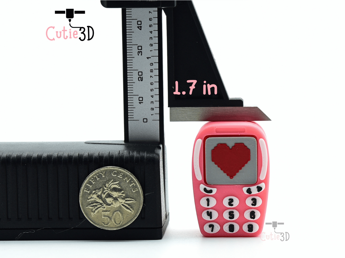 Cutie3D-Y2K Retro Love Phone Fidget Clicker Keychain_04.png