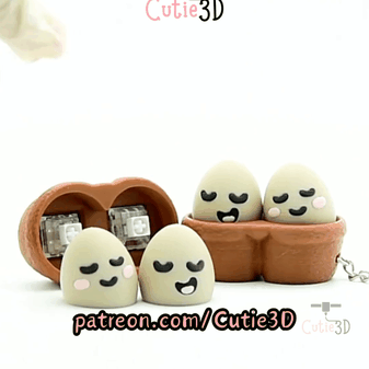 Cutie3D-Cozy Chill Egg Fidget Clicker Keychain_11.gif