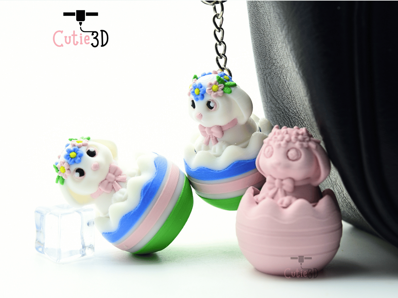 Cutie3D-Easter Bunny in Egg Fidget Clicker Keychain_05.png
