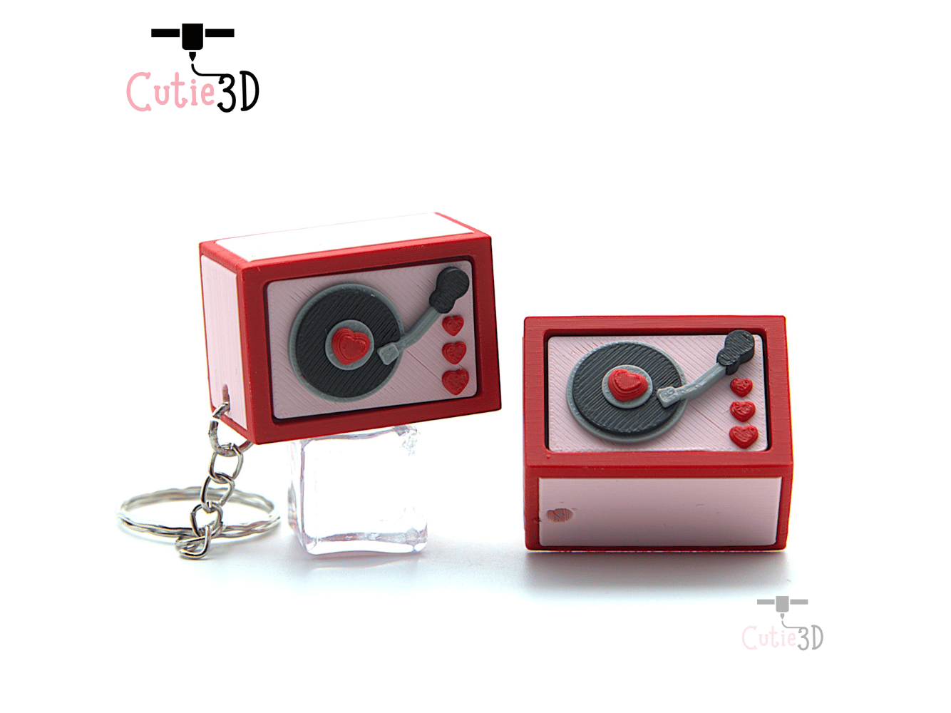 Cutie3D-Vinyl Record Box for Music Lovers Fidget Clicker Keychain_10.png