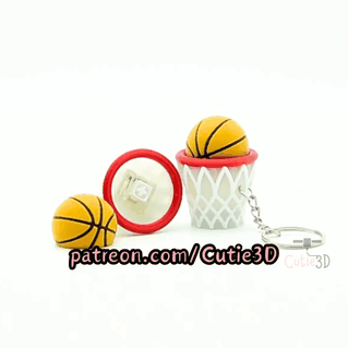 Cutie3D-Clicky Basketball Hoop Fidget Fidget Clicker Keychain_11.gif