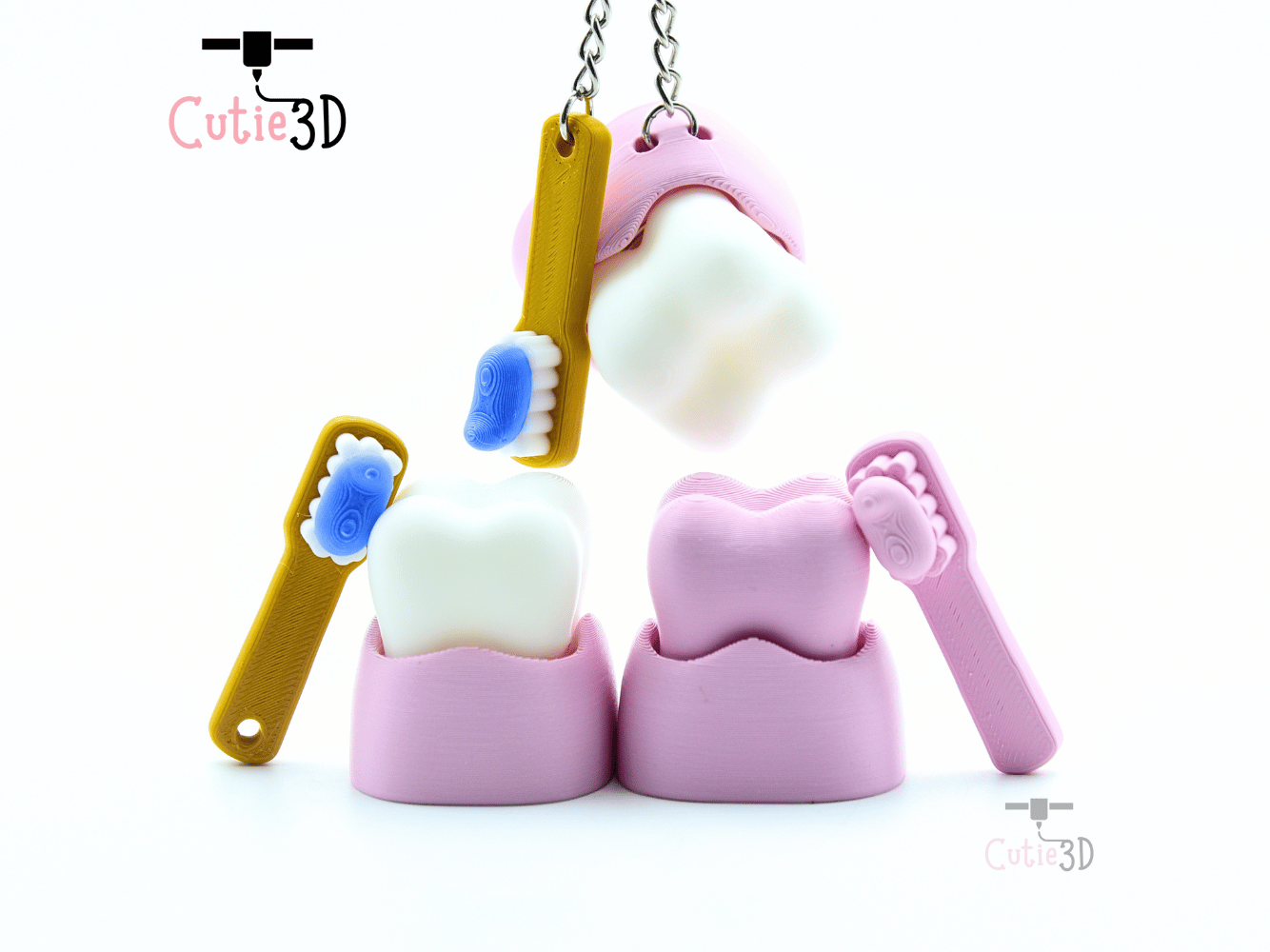 Cutie3D-Tooth and Toothbrush Fidget Clicker Keychain_08.png