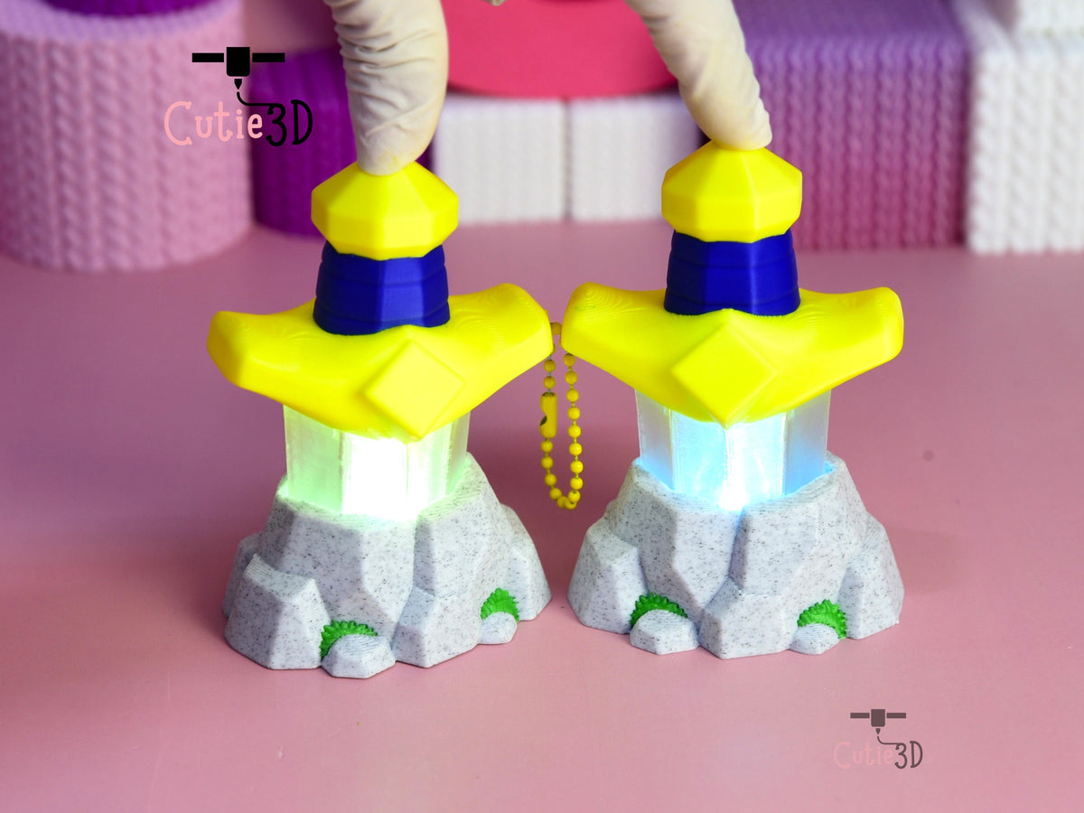 Cutie3D-Sword in the Stone Fidget Led Clicker Keychain_04.jpg