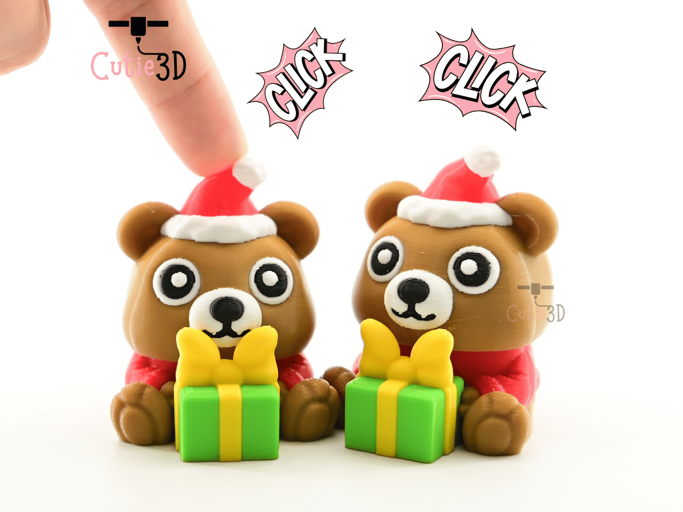 Cutie3D-Christmas Gift Bear Keycap Fidget Clicker Keychain_01.png