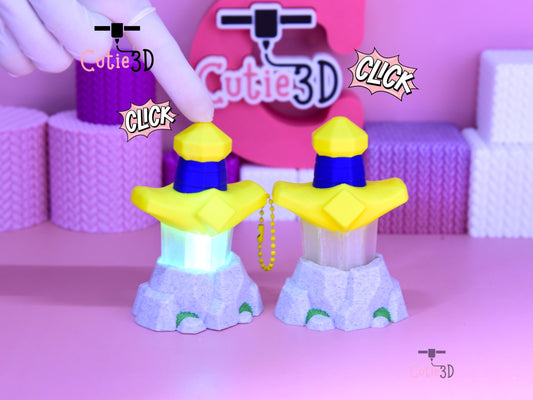 Cutie3D-Sword in the Stone Fidget Led Clicker Keychain_01.jpg
