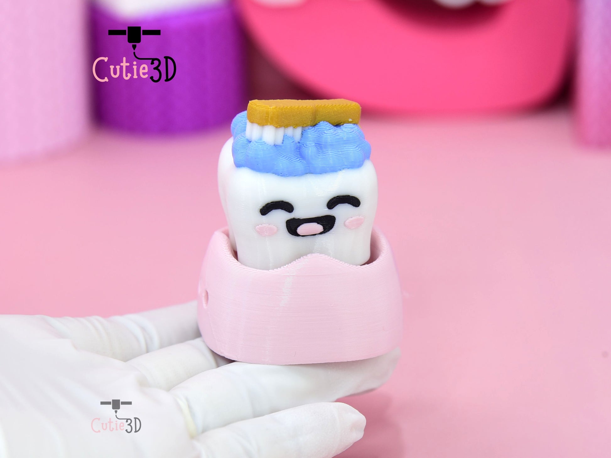 Cutie3D-Happy Tooth Buddies Set of Clicker Keychains_03.jpg