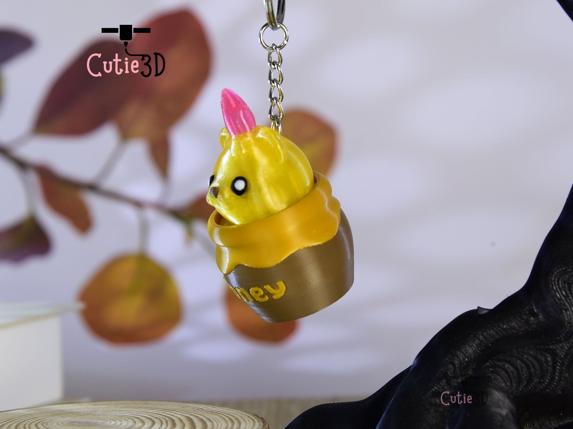 Cutie3D-Honey Bear Candle Fidget Led Clicker Keychain_06.jpg