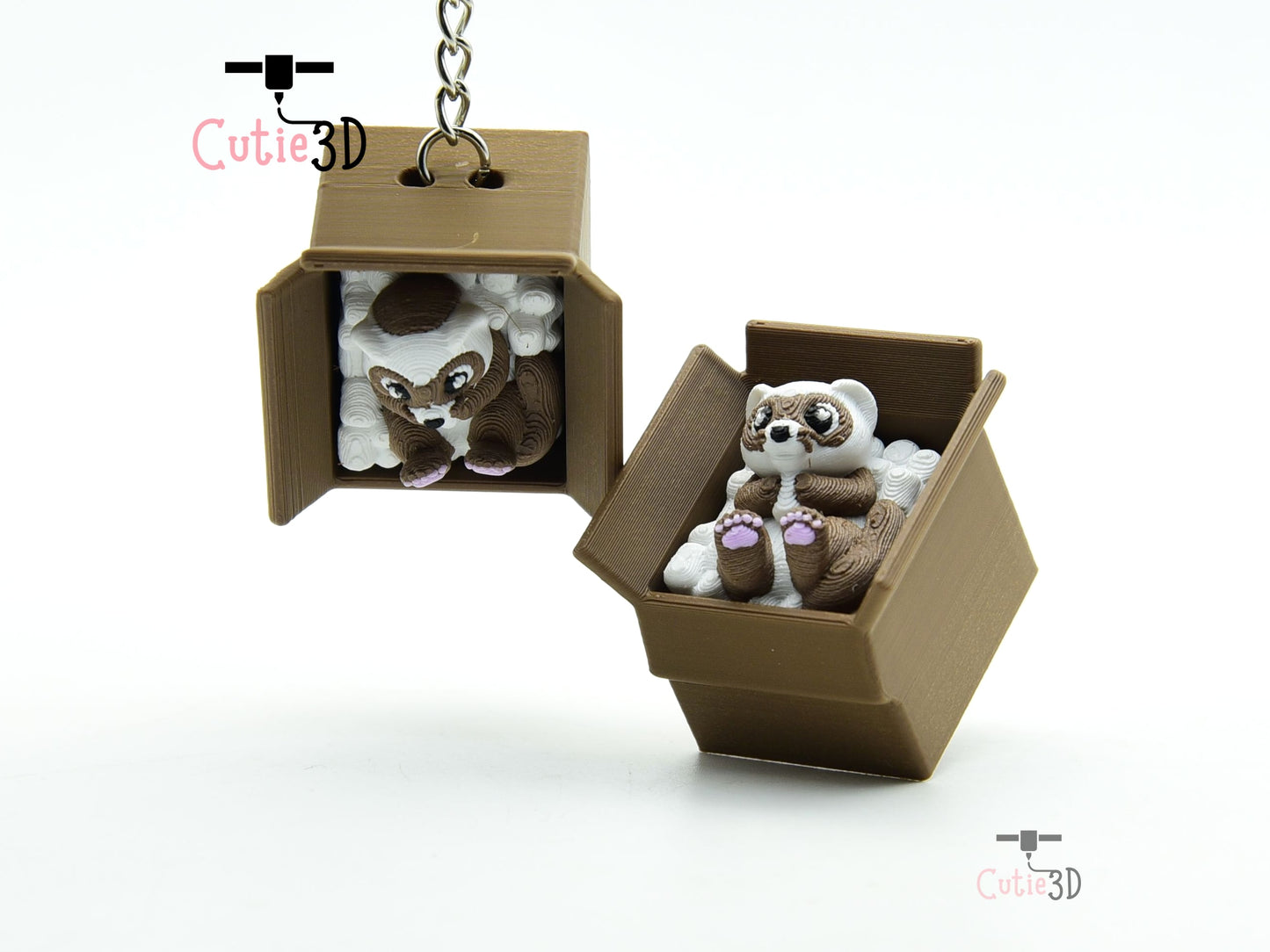 Cutie3D-Cozy Ferret in a Box Fidget Clicker Keychain_09.jpg