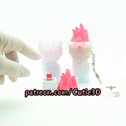 Cutie3D-The Liberty Torch Fidget Led-Clicker Keychain_11.gif