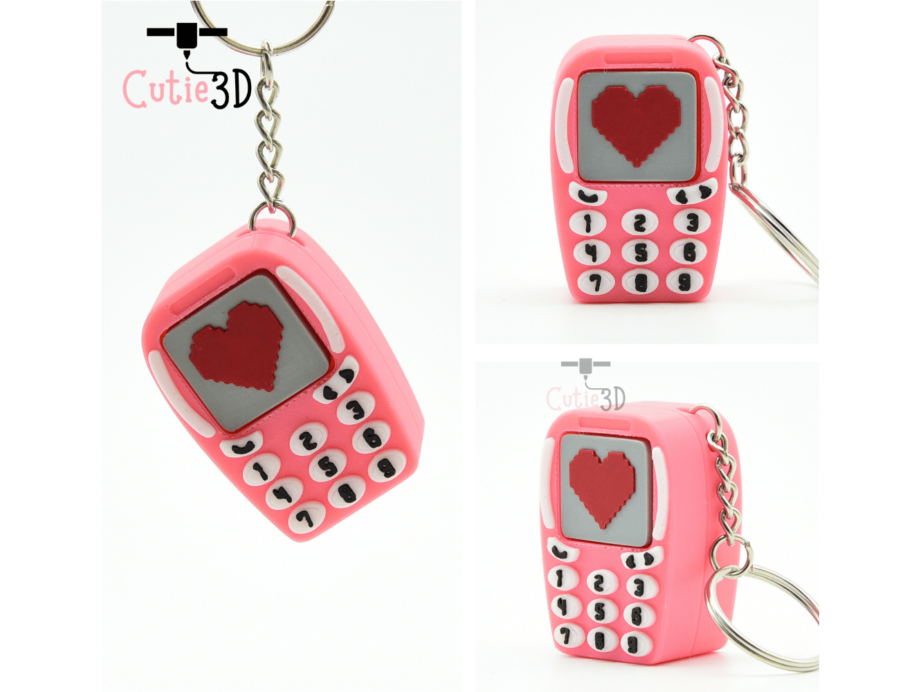 Cutie3D-Y2K Retro Love Phone Fidget Clicker Keychain_02.png