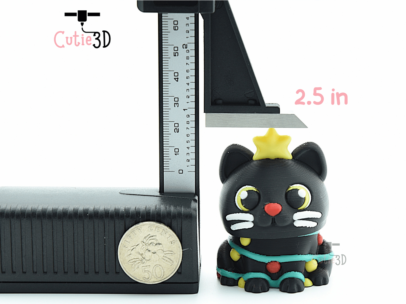 Cutie3D-Christmas Cat Keycap Fidget Clicker Keychain_04.png