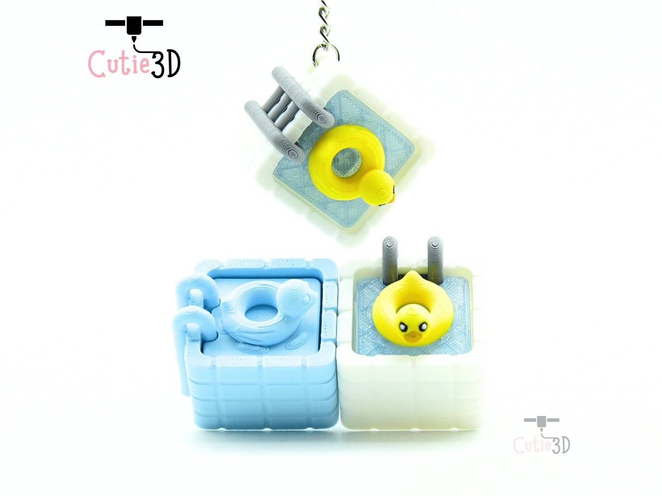 Cutie3D-Mini Pool Duck Fidget Clicker Keychain_08.png