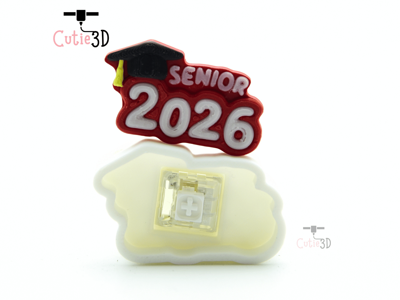 Cutie3D-Graduation Celebration Hat 2026 Fidget Clicker Keychain_03.png