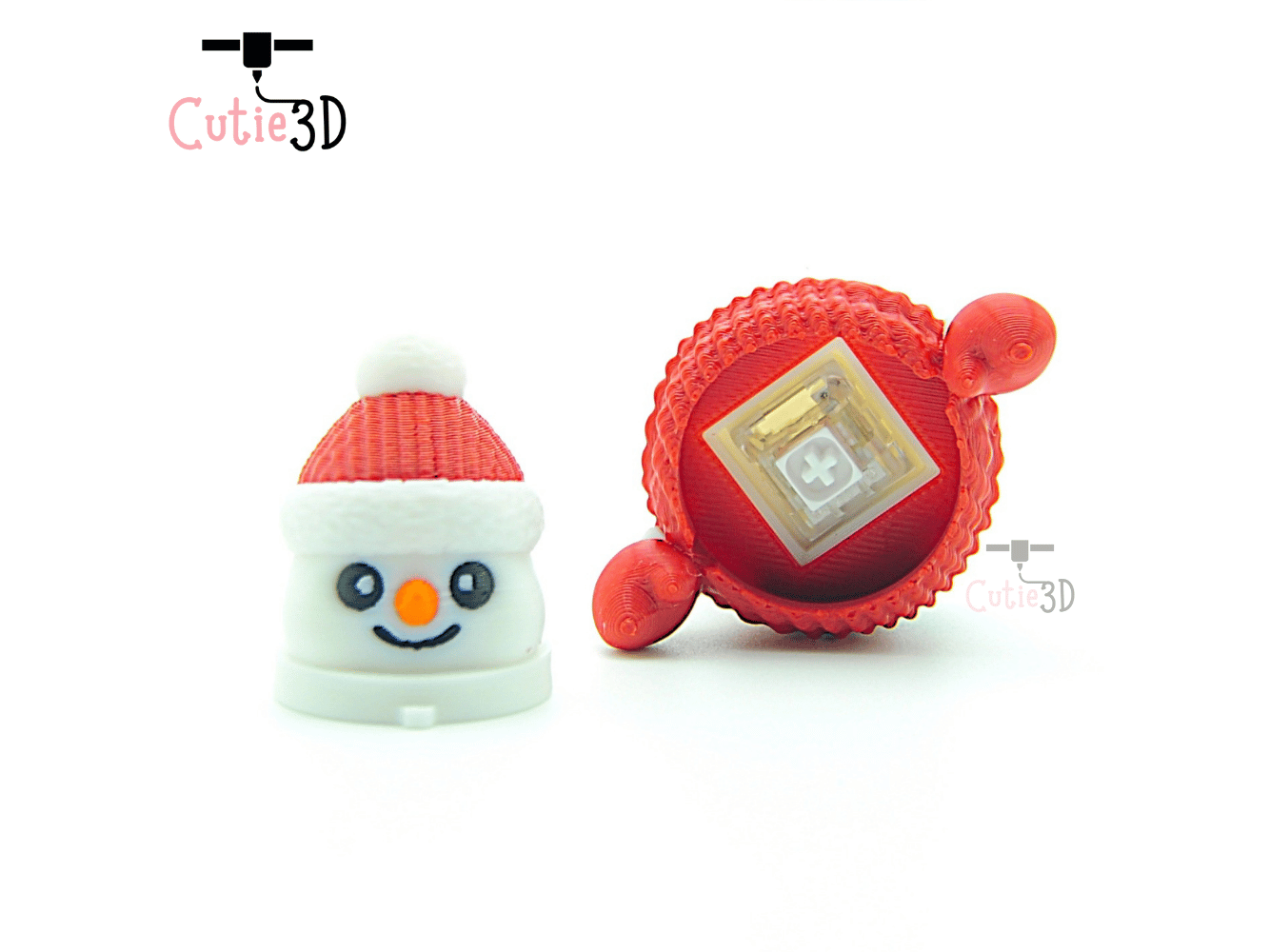 Cutie3D-Winter Snowman Keycap Fidget Clicker Keychain_03.png
