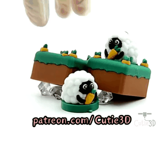 Cutie3D-Clicky Sheep Buddy Fidget Clicker Keychain_11.gif