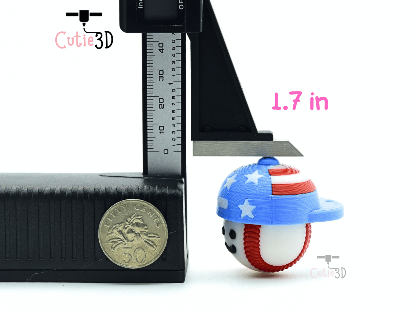 Cutie3D-Patriotic July 4th Baseball Fidget Clicker Keychain_04.png
