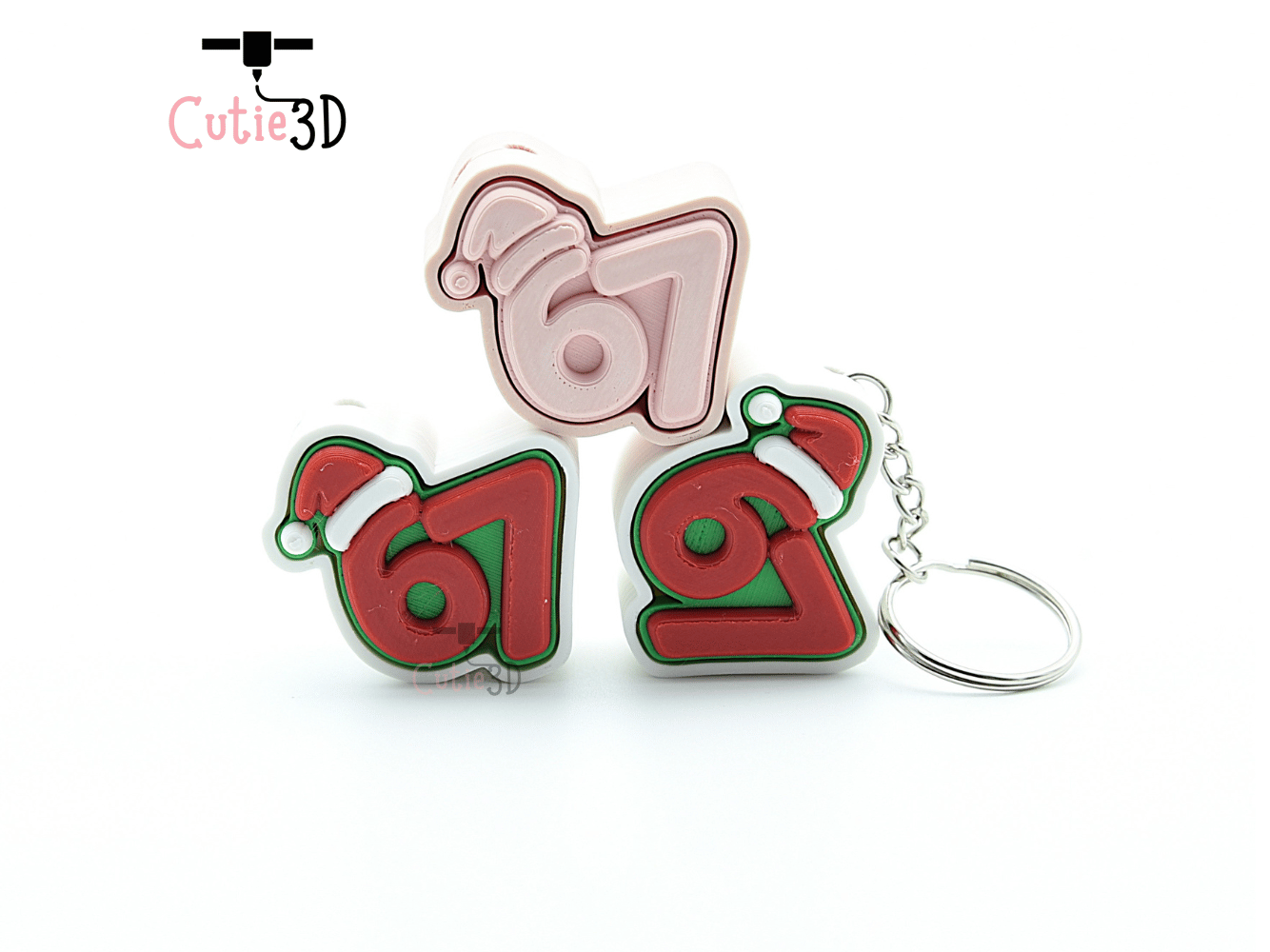 Cutie3D-Christmas 67 Keycap Fidget Clicker Keychain_08.png