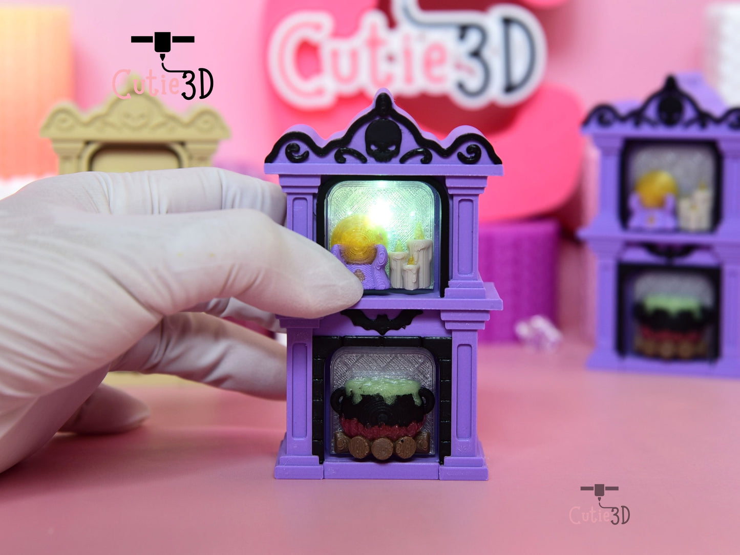 Cutie3D-Halloween Witchlight Fireplace Fidget Led Clicker Keychain_03.jpg