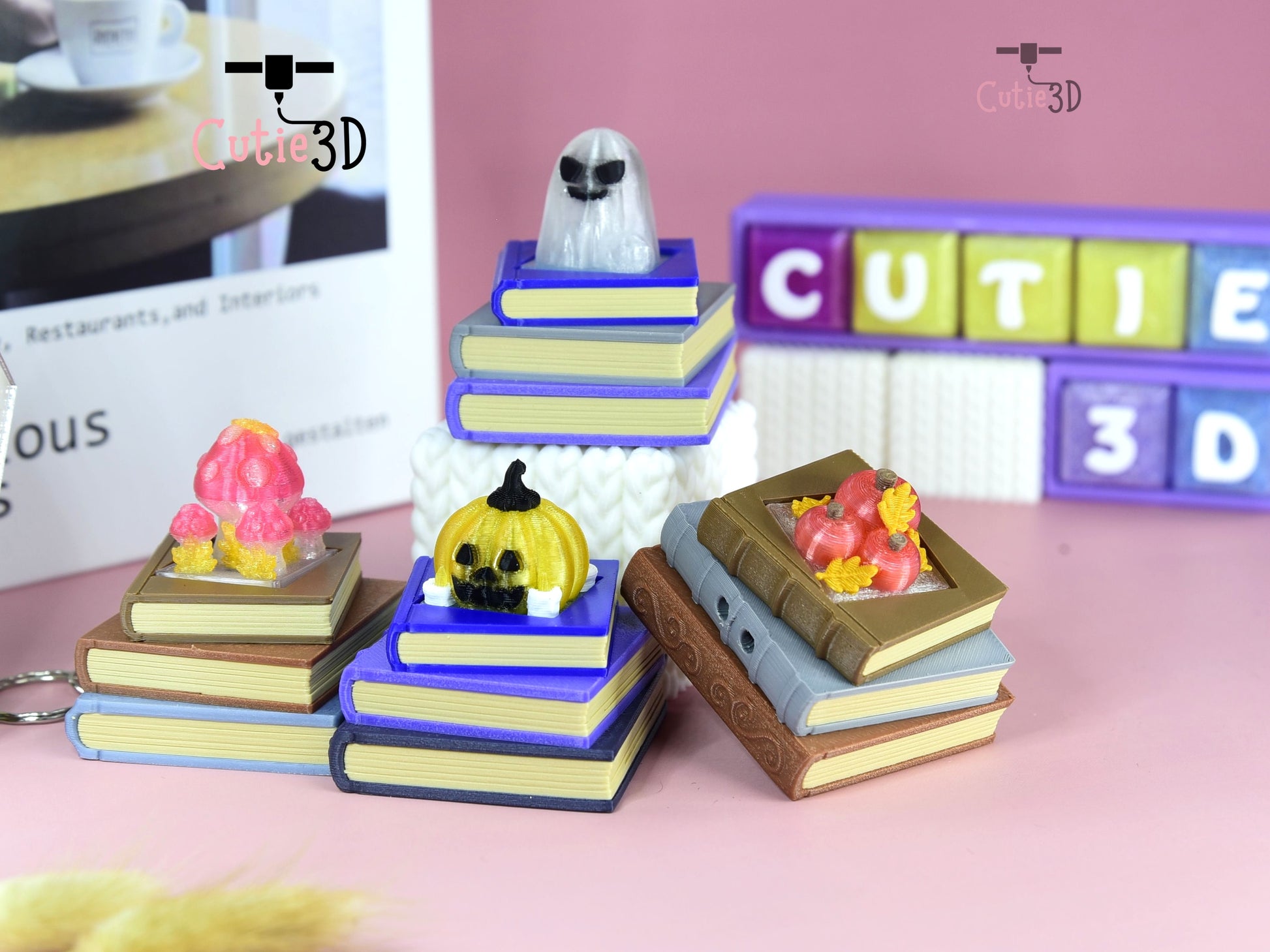 Cutie3D-Spooky Book Stack Fidget Led Clicker Keychain_03.jpg