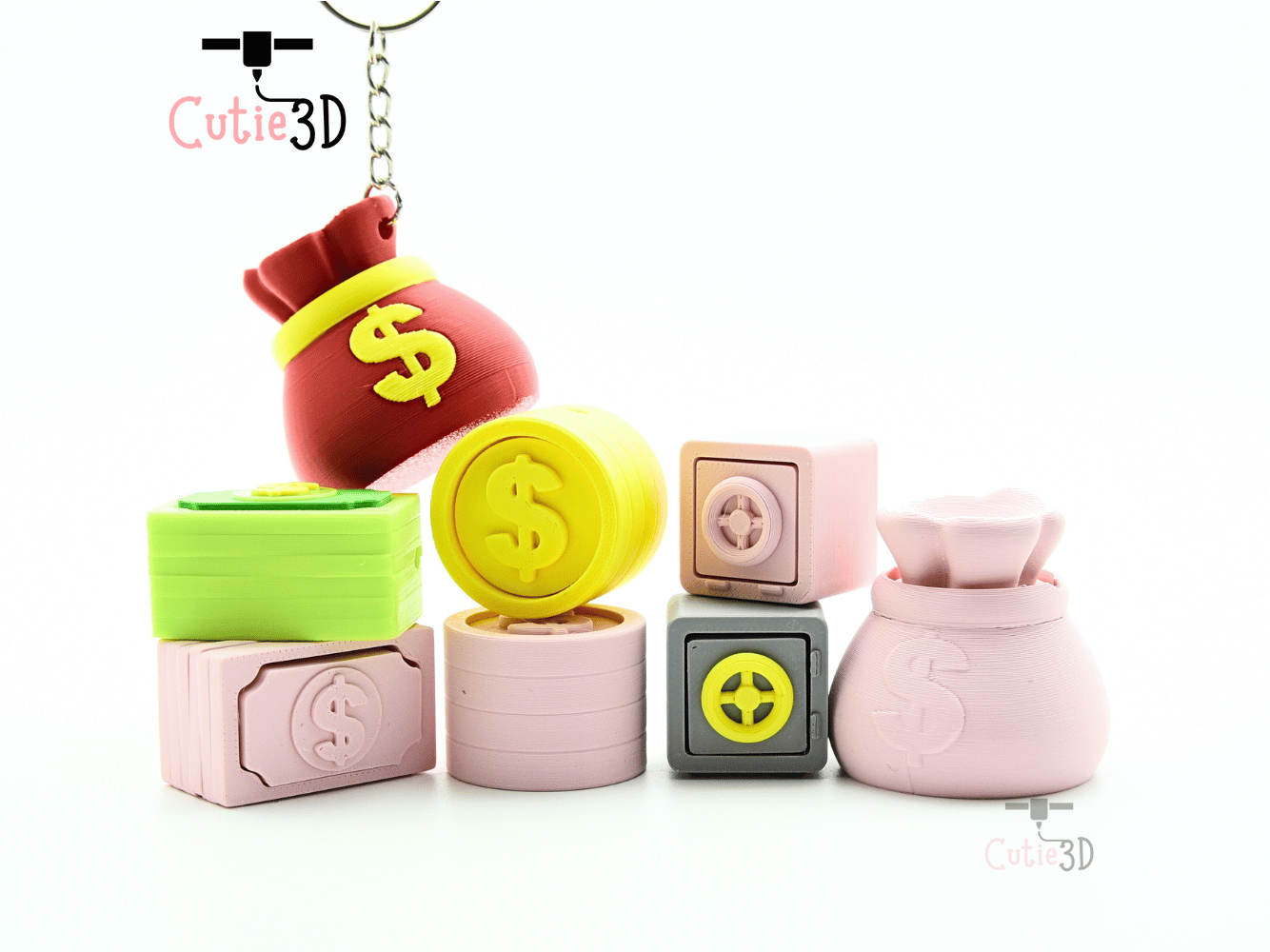Cutie3D-Lucky Money Themed Set of Clicker Keychains_08.png