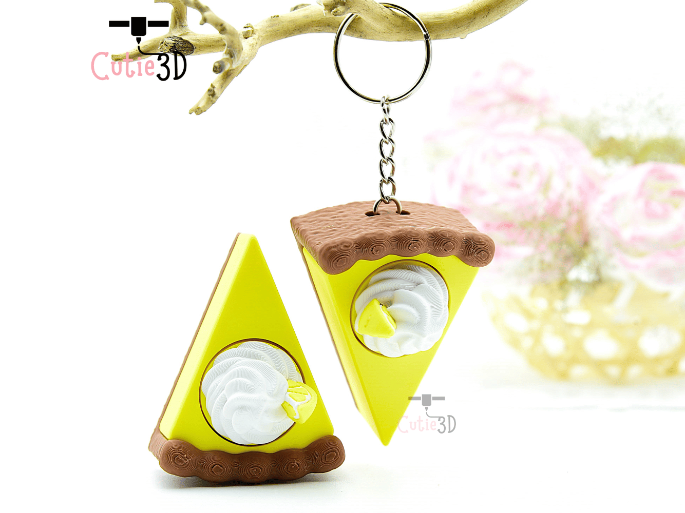 Cutie3D-Summer Lemon Pie Keycap Fidget Clicker Keychain_06.png