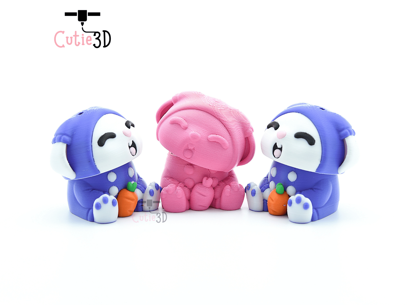 Cutie3D-Winter Cozy Rabbit Keycap Fidget Clicker Keychain_08.png