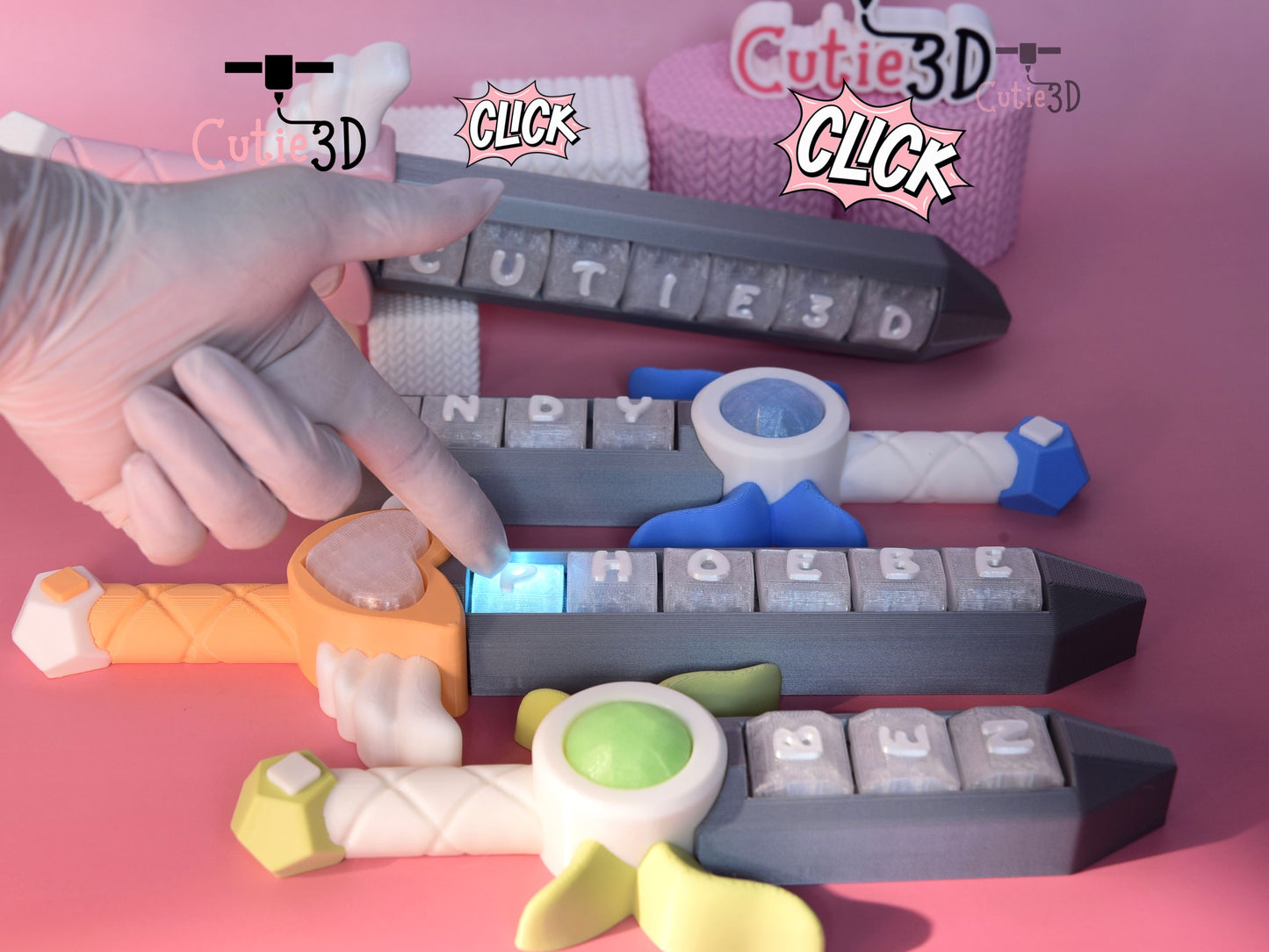 Cutie3D-Custom Name Sword V2 Fidget Led Clicker Keychain_01.jpg
