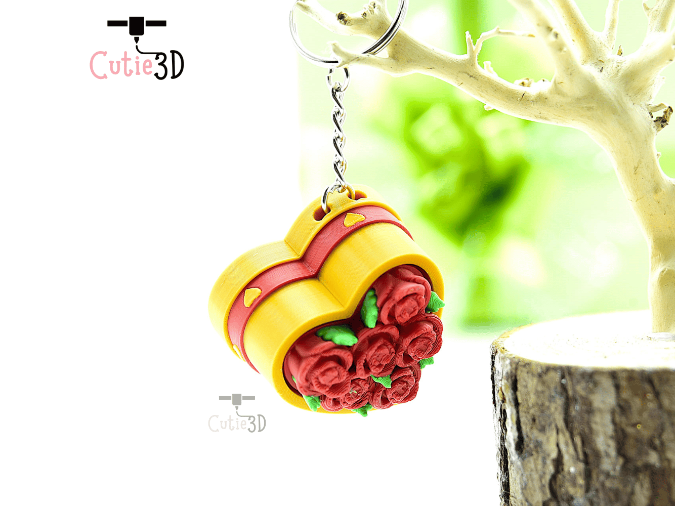 Cutie3D-Valentine Rose Box Keycap Fidget Clicker Keychain_07.png