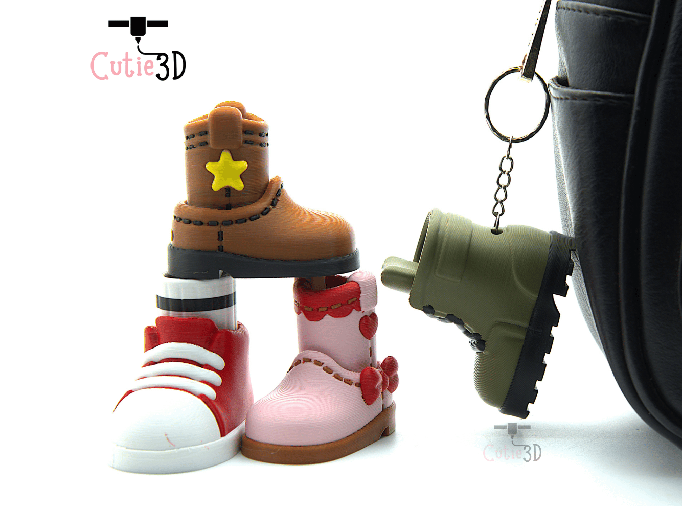 Cutie3D-Shoes and Boots for Fashion Lovers Set of Clicker Keychains_07.png