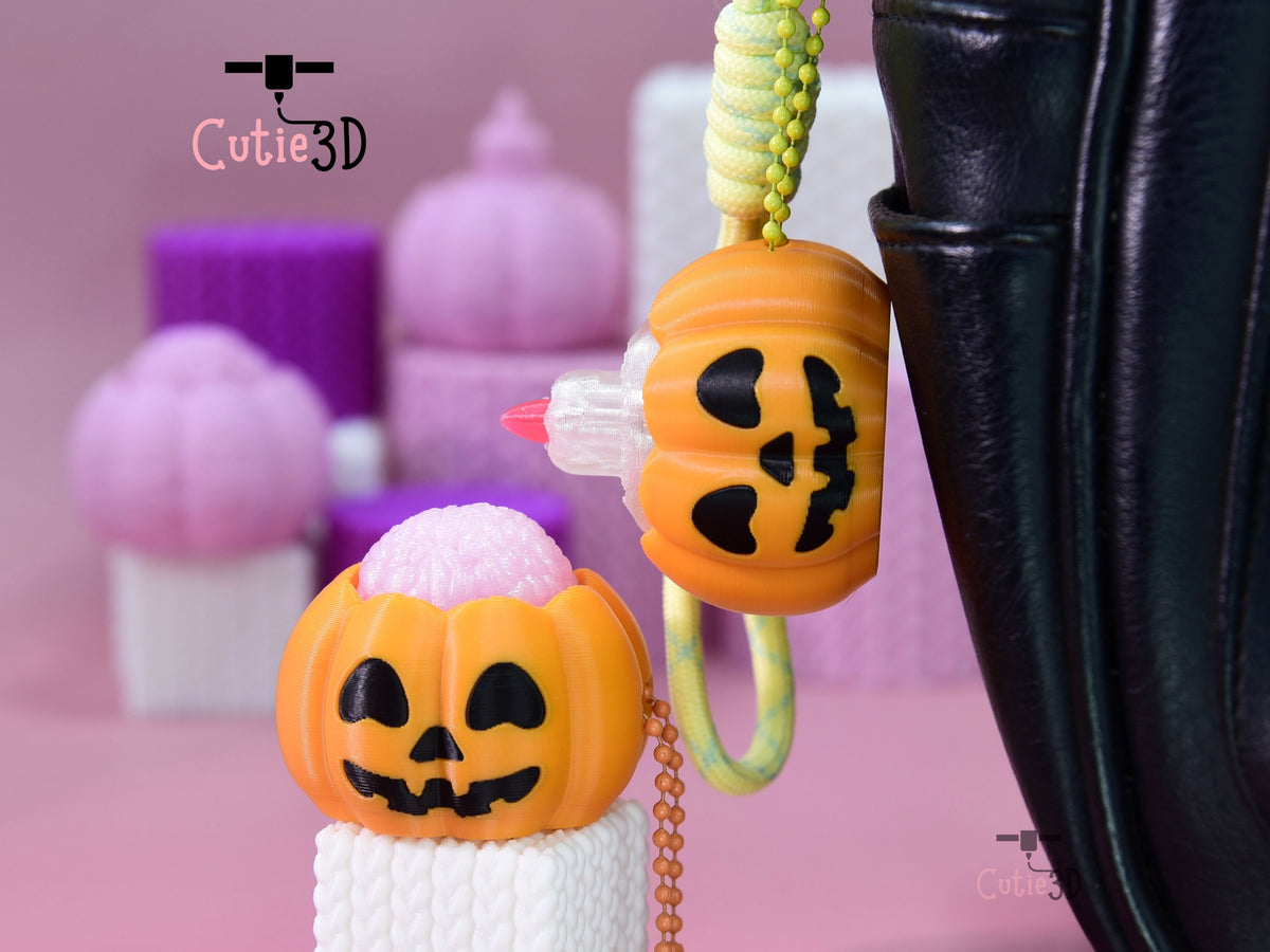Cutie3D-Halloween Pumpkin Brains and Flame Fidget Led Clicker Keychain_05.jpg