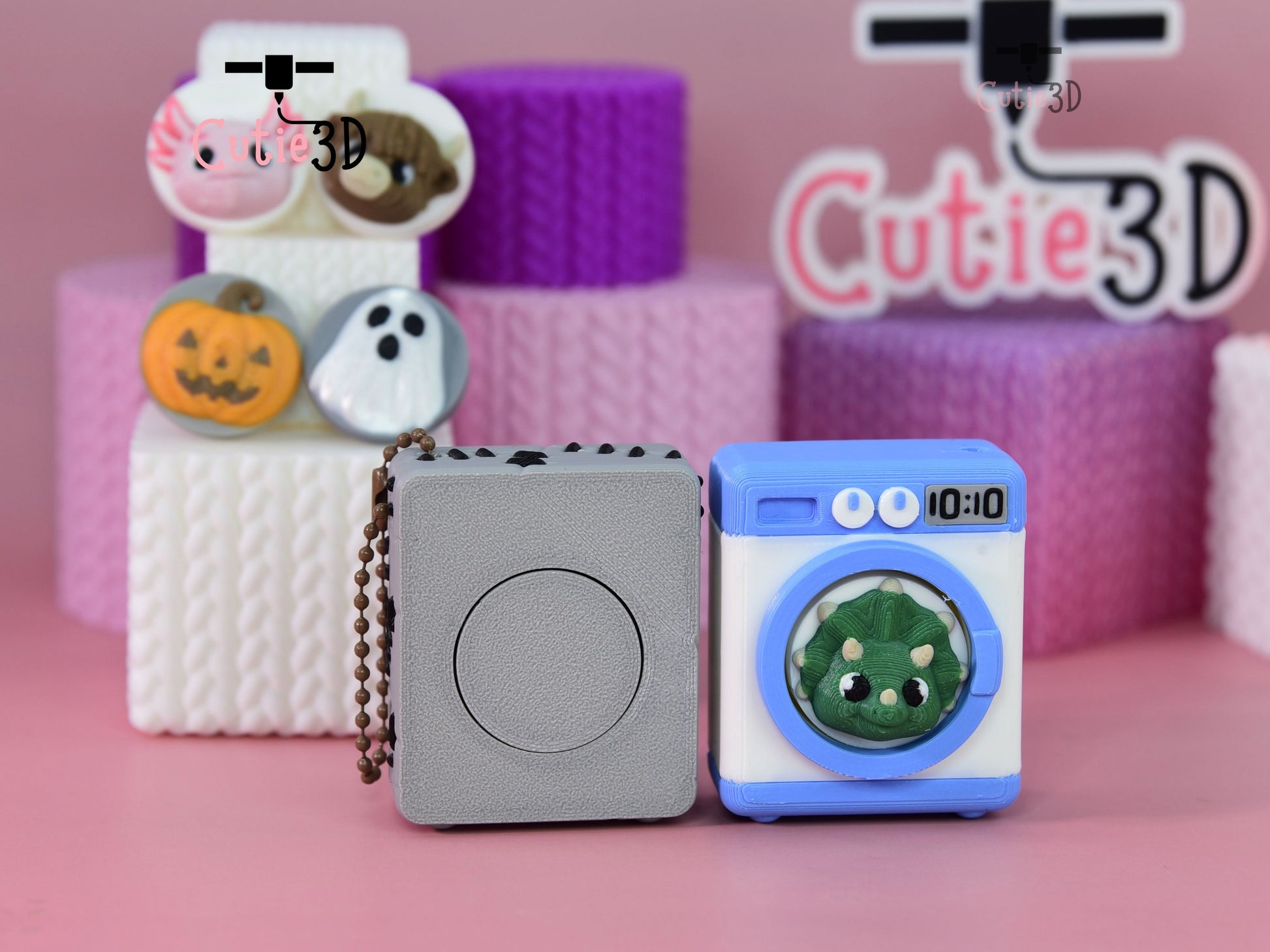 Cutie3D-Pet Laundry Spinner Set of Clicker Keychains_04.jpg