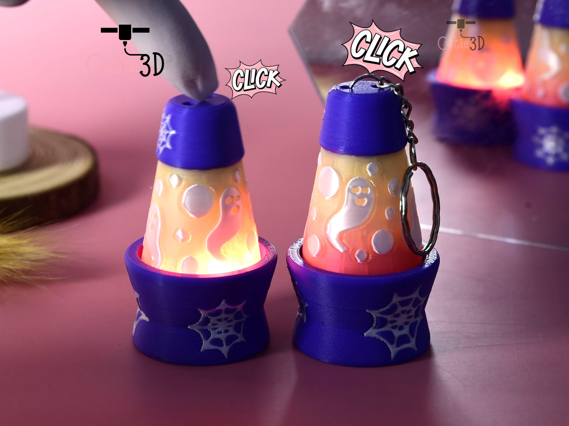 Cutie3D-Spooky Bubble Ghost Fidget Led Clicker Keychain_01.jpg