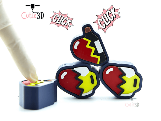 Cutie3D-Valentine Tipsy Heart Keycap Fidget Clicker Keychain_01.png