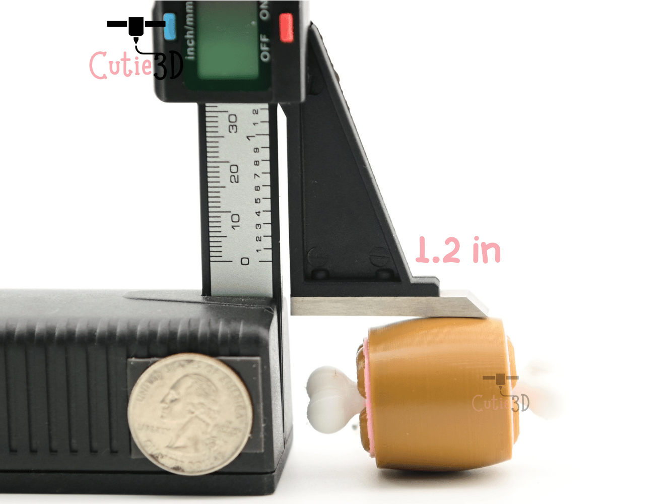 Digital Downloads - Cutie3D Chunky Meat For Food Lovers Keycap Fidget Clicker Keychain - Cute Backpack Keychain